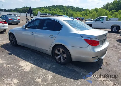 2004 BMW 530I из США, поврежденный, VIN WBANA73504B806835